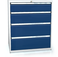 Drawer cabinet 1018 x 860 x 600 - 4x drawers